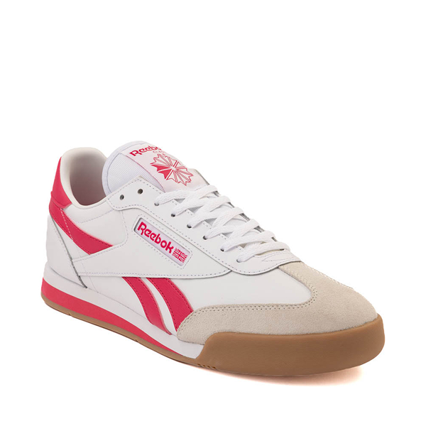 Womens Reebok Campio XT Athletic Shoe - White / Pink / Gum