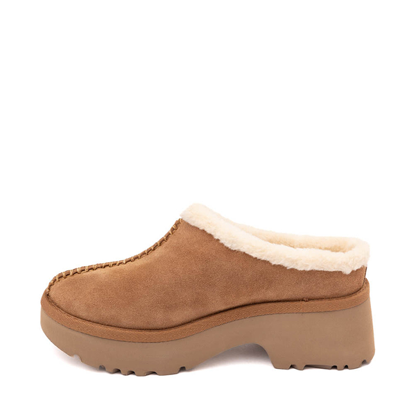 alternate view Womens UGG® New Heights Cozy Clog - ChestnutALT1