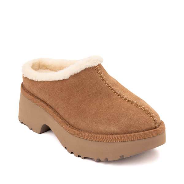 alternate view Womens UGG® New Heights Cozy Clog - ChestnutALT5