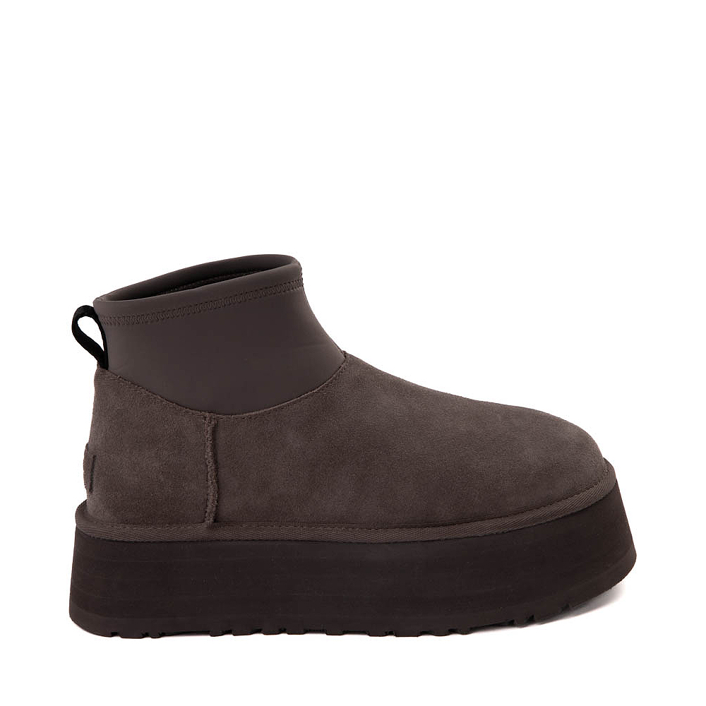 womens ugg classic mini dipper platform boot thundercloud