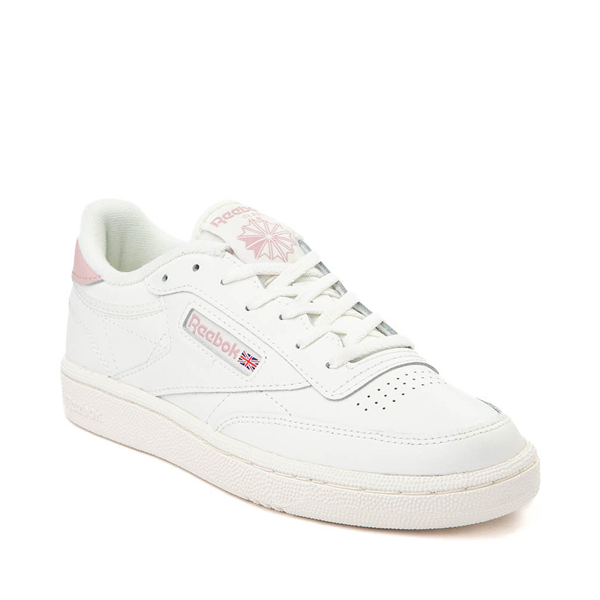 alternate view Reebok Club C Vintage 85 Athletic Shoe - Big Kid - Chalk / PinkALT5