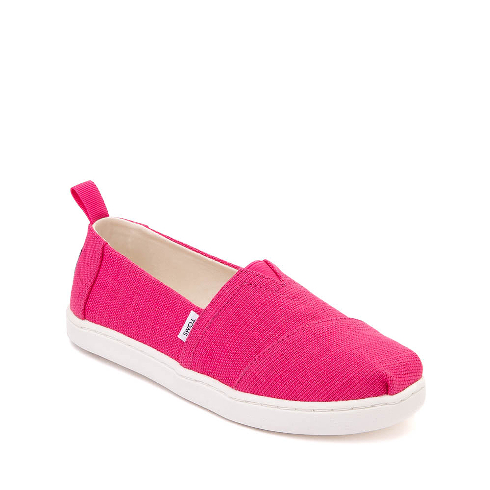 TOMS Alpargata Slip-On Casual Shoe - Little Kid / Big Kid - Fuchsia ...