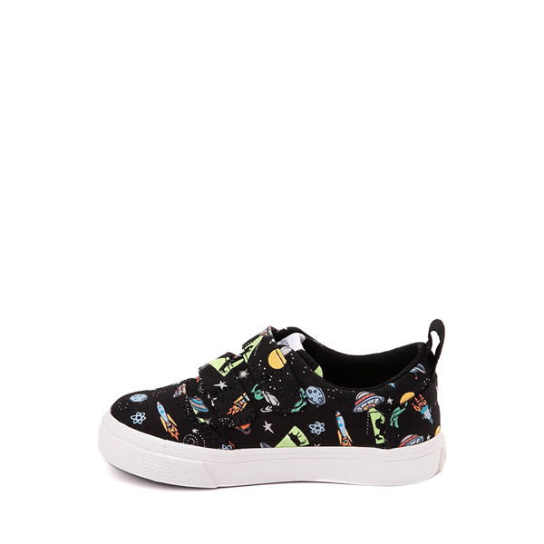 alternate view TOMS Fenix Double-Strap Sneaker - Baby / Toddler / Little Kid - Black / Alien PrintALT1B