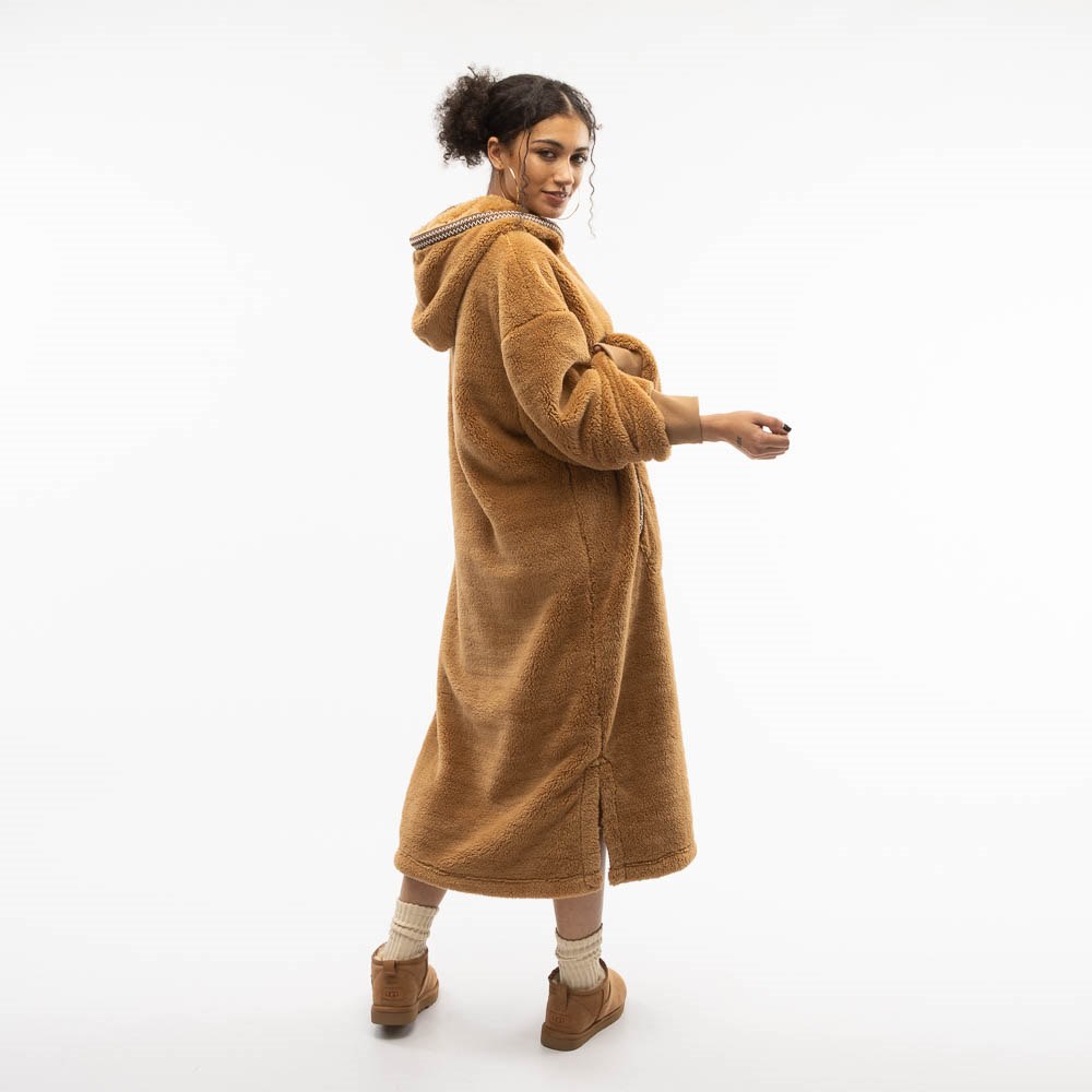 UGG® AllGender UGGfluff Oversized Hoodie Chestnut Journeys