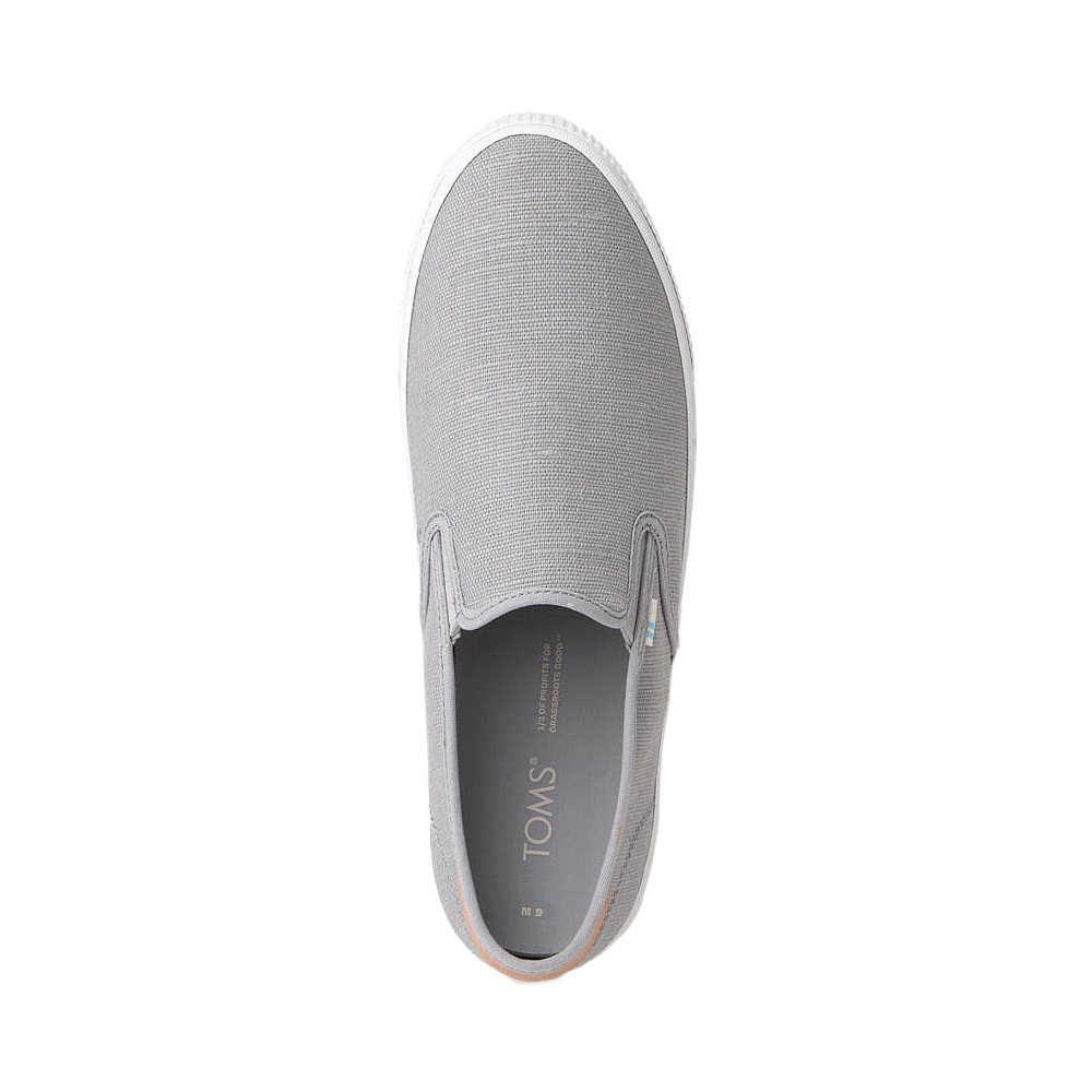 Mens TOMS Baja Slip-On Casual Shoe - Drizzle Grey | Journeys