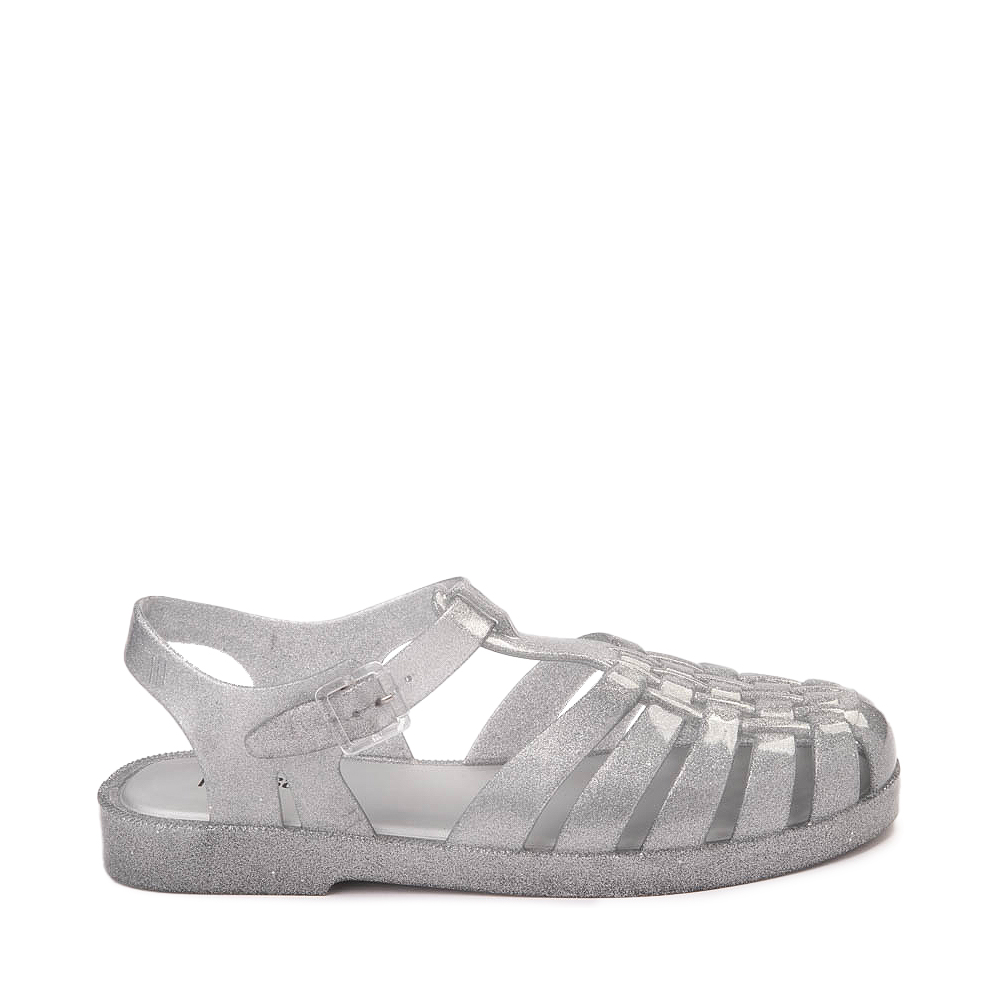 Womens Melissa Possession Sandal - Glitter Clear