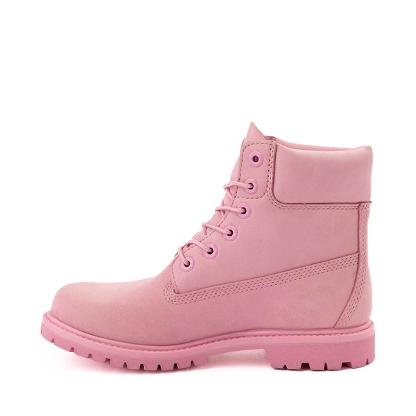 Shops pink high heel timberland boots