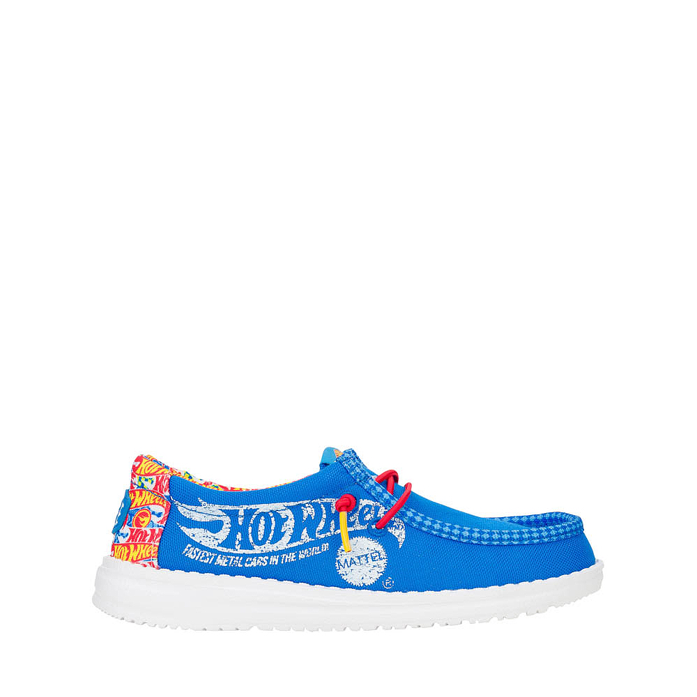 HEYDUDE x Hot Wheels&trade; Wally Slip-On Casual Shoe - Little Kid / Big Kid - Blue