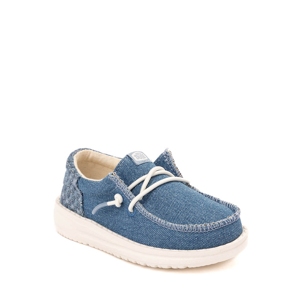 HEYDUDE Wally Funk Casual Shoe - Toddler - Denim | Journeys