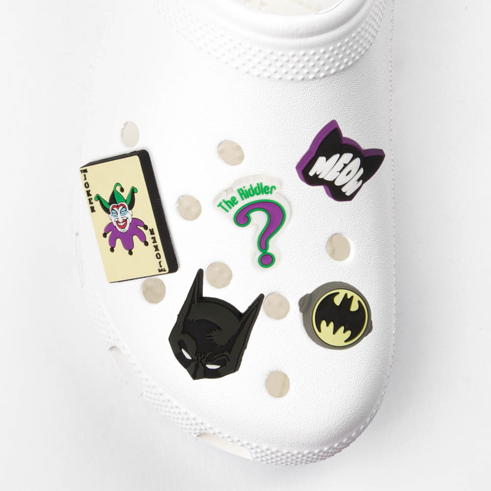 DC Comics Batman x Crocs Jibbitz&trade; Shoe Charms 5 Pack - Multicolor