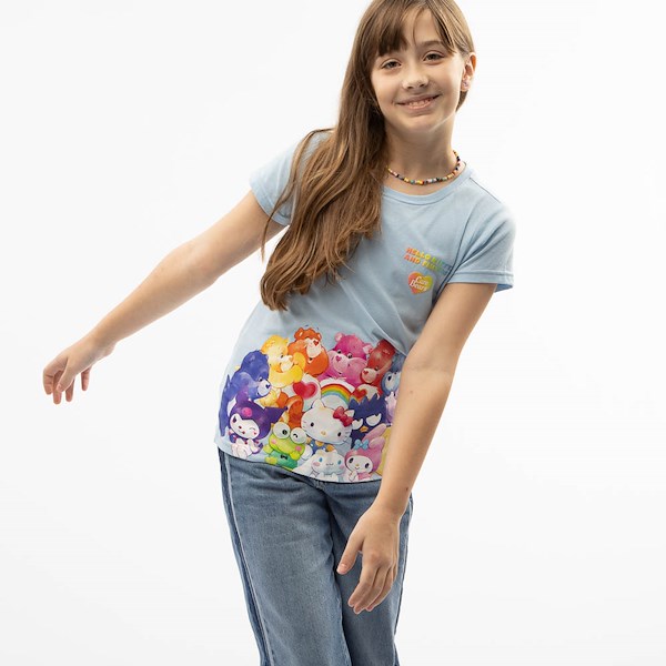 Hello Kitty® x Care Bears Tee - Little Kid / Big Carolina Blue