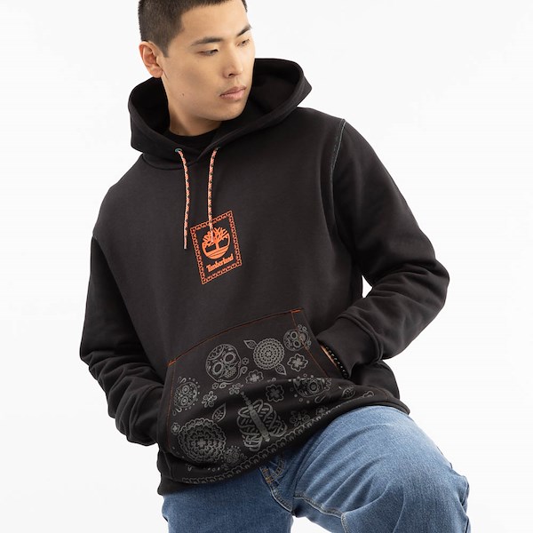 Timberland Day Of The Dead Hoodie - Black