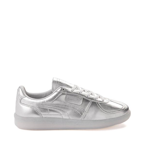 Womens PUMA Palermo Athletic Shoe - Chrome Silver / Feather Gray Ice