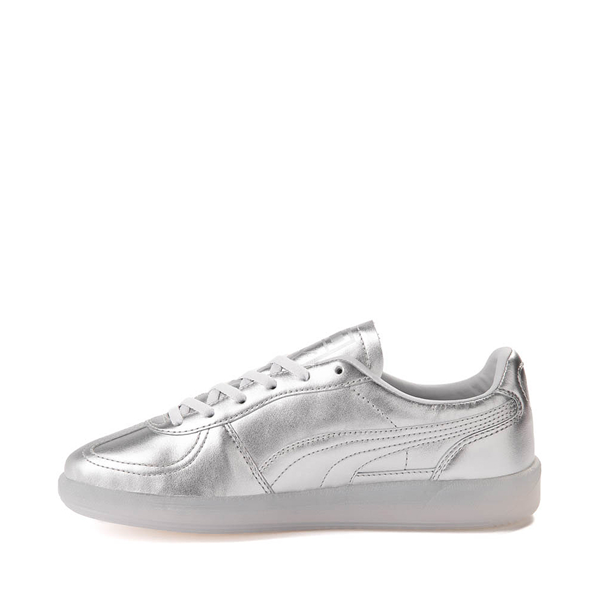 Womens PUMA Palermo Athletic Shoe - Chrome Silver / Feather Gray Ice