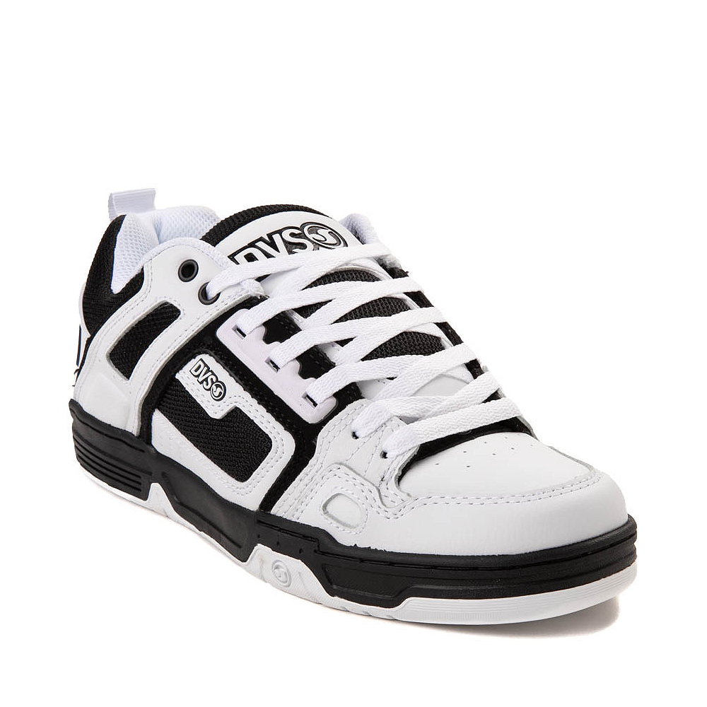 Mens DVS Comanche Skate Shoe White / Black Journeys