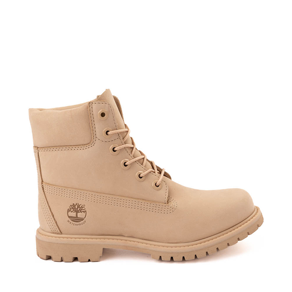 Womens Timberland Premium 6 Boot Light Beige Journeys