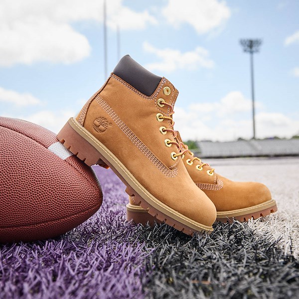 alternate view Timberland® Premium 6-Inch Boot - Big Kid - WheatHERO
