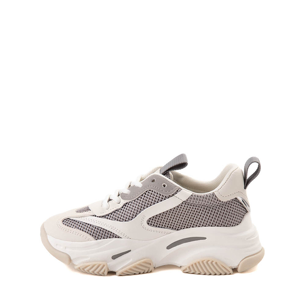 alternate view Steve Madden JPossession Athletic Shoe - Little Kid / Big Kid - Gray / White / BoneALT1