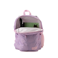 ◆jansport◆ Main Campus HEAVENLY HEARTS PINK JS0A4QULGV1 JanSport Main Campus Backpack - Heaven Hearts | Journeys