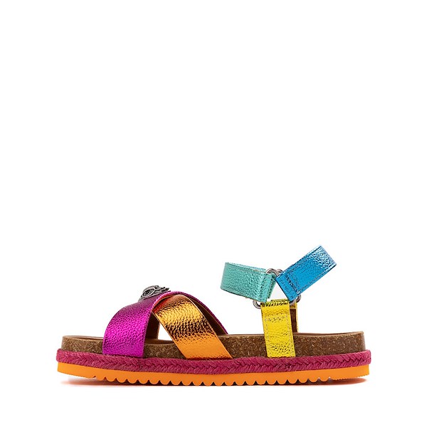 alternate view Kurt Geiger Kensington Espadrille - Little Kid / Big Kid - Metallic MulticolorALT1