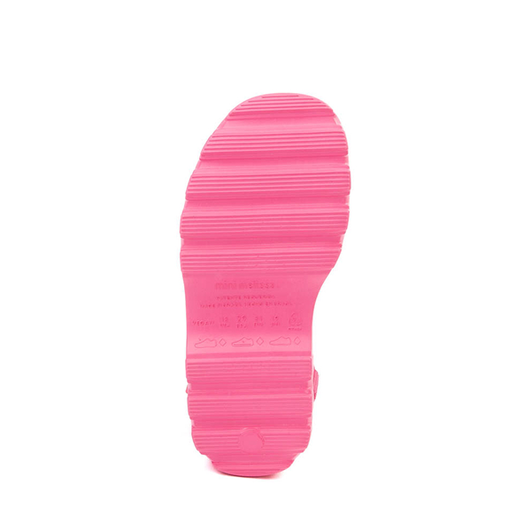 alternate view Mini Melissa Kick Off Platform Sandal - Little Kid / Big Kid - PinkALT3