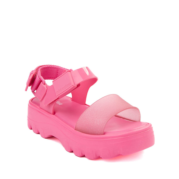 alternate view Mini Melissa Kick Off Platform Sandal - Little Kid / Big Kid - PinkALT5