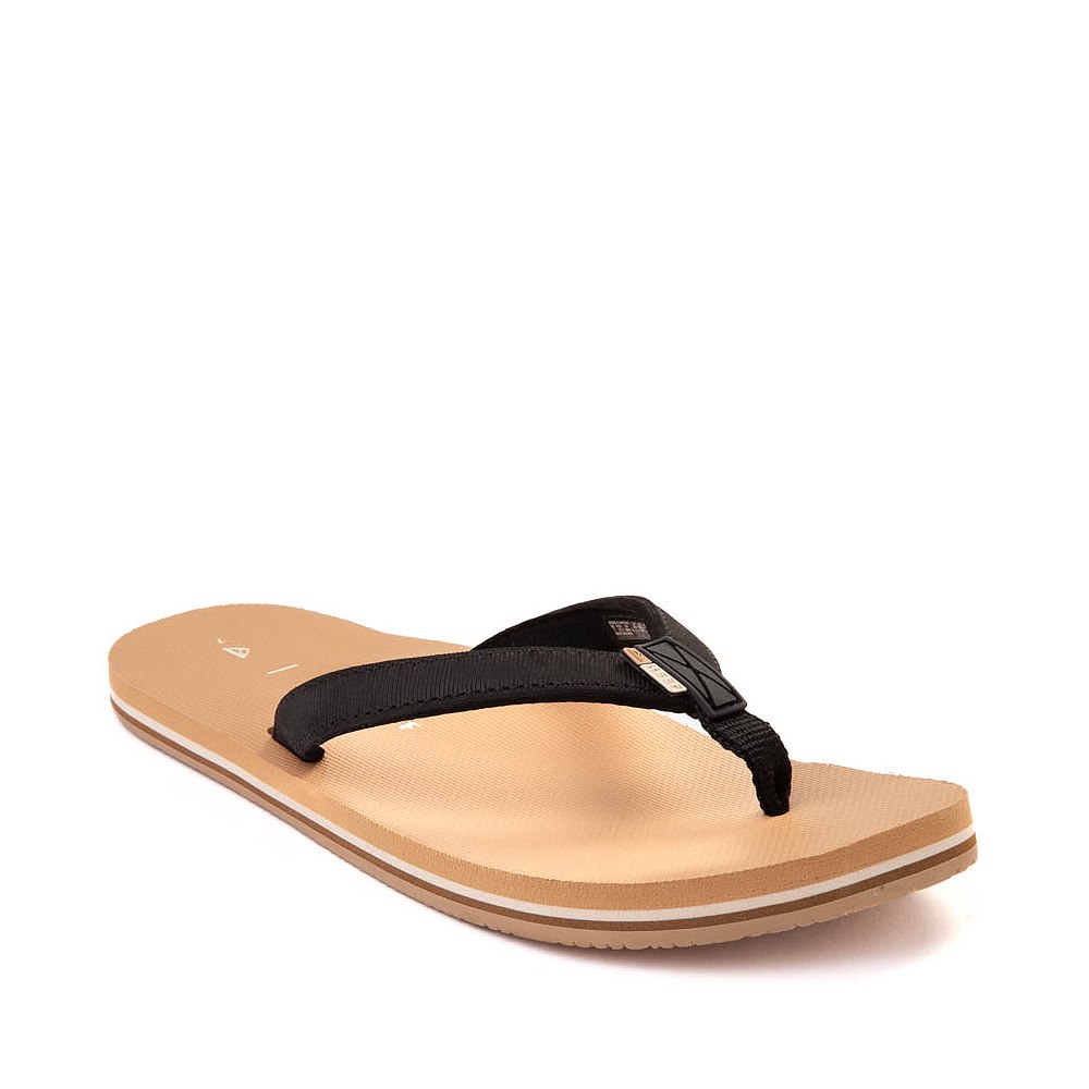 Flip Flops Women Womens Reef Solana Sandal - Black / Tan | Journeys Beach  Sandals For Women