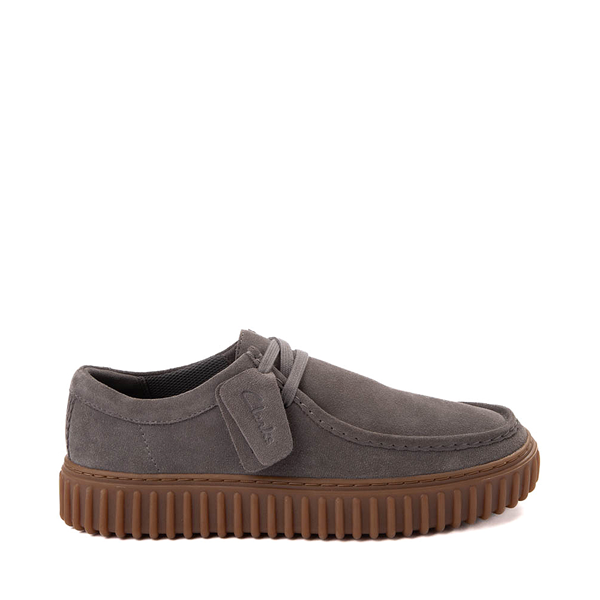 Mens Clarks Torhill Low Casual Shoe - Grey