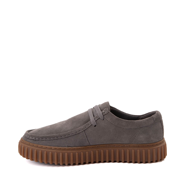 Mens Clarks Torhill Low Casual Shoe - Grey