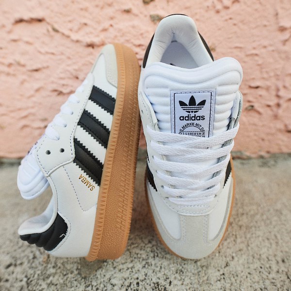 alternate view adidas Samba XLG Athletic Shoe - Big Kid - White / Core BlackHERO
