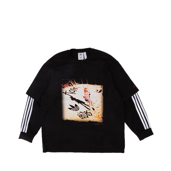 adidas x Korn Long Sleeve Tee - Black | Journeys