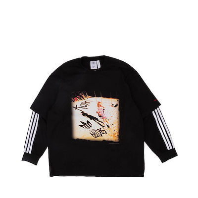 adidas x Korn Long Sleeve Tee - Black | Journeys