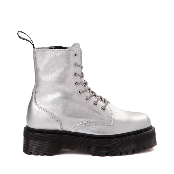 Dr. Martens Jadon Boot Silver Metallic Connecticut Post Mall