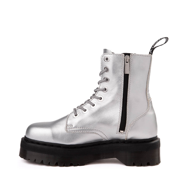 Dr. Martens Jadon Boot Silver Metallic Connecticut Post Mall