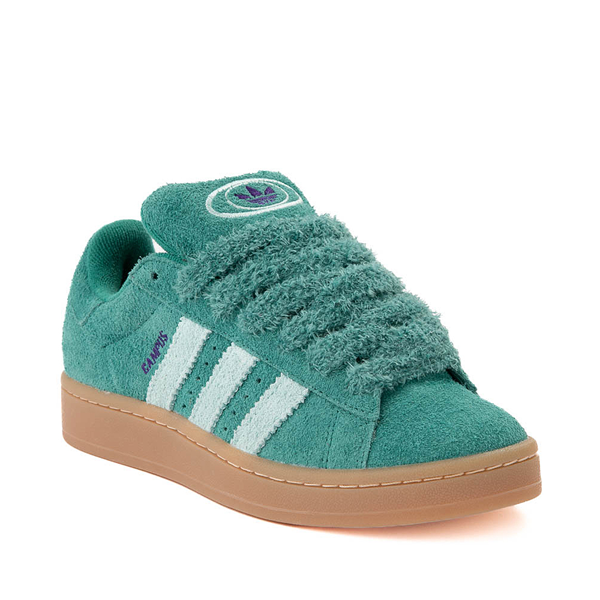 Womens adidas Campus '00s Athletic Shoe - Active Green / Semi Flash Aqua / Collegiate Purple
