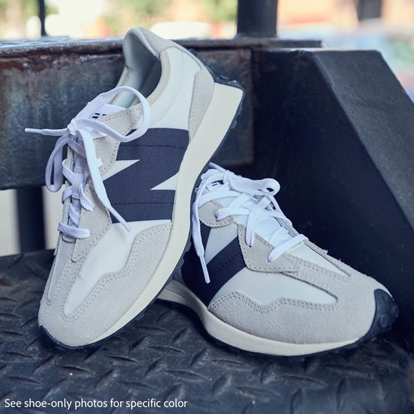 New Balance 327 Athletic Shoe - Big Kid Silver Birch