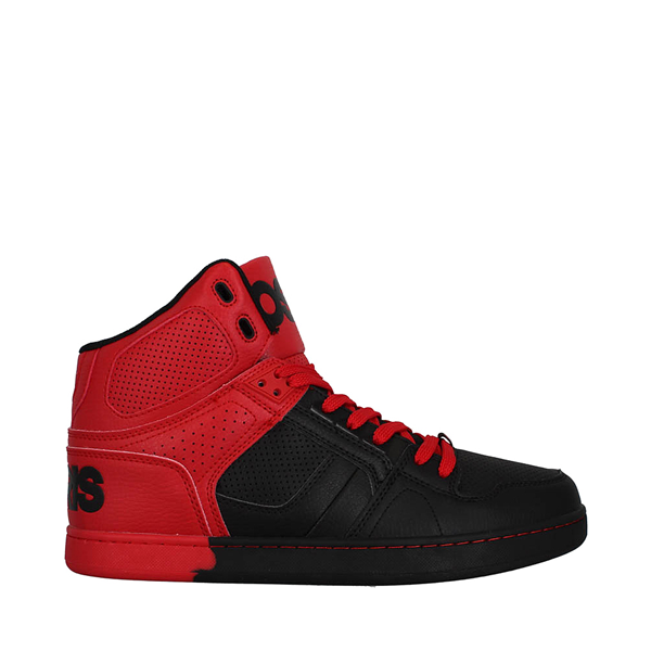 Mens Osiris NYC 83 CLK Skate Shoe - Black / Red Drip