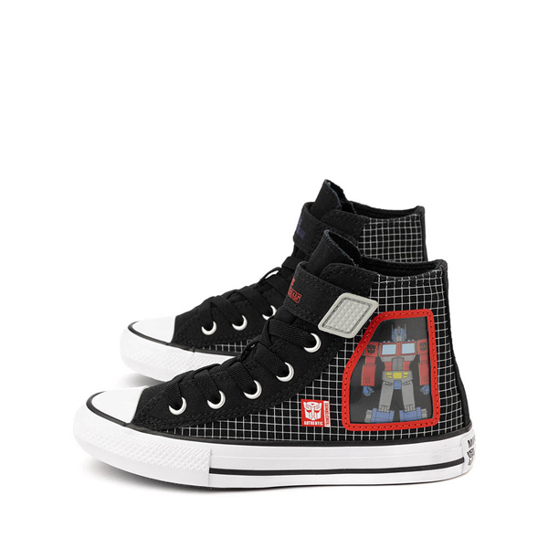 Converse x Transformers Chuck Taylor All Star Easy-On High-Top Sneaker - Little Kid - Black / White / Red