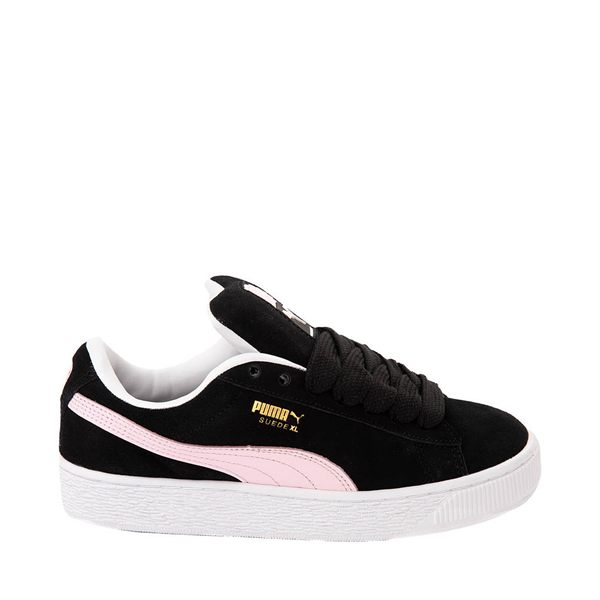 PUMA Suede XL Skate Sneaker - Black / Whisp Of Pink