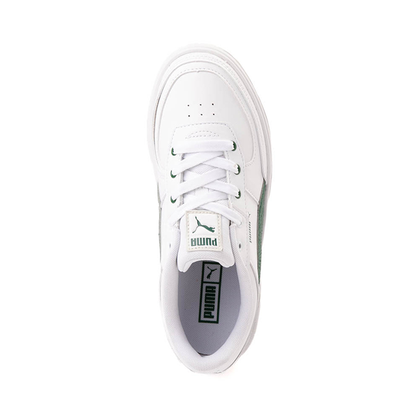 Womens PUMA Cali Dream Athletic Shoe White Vine Green Journeys