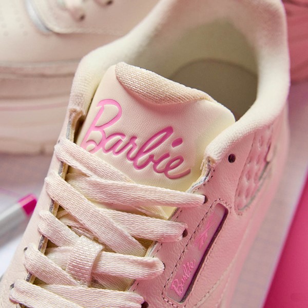 Womens Reebok x Barbie&trade Club C Extra Athletic Shoe - Chalk / Pink