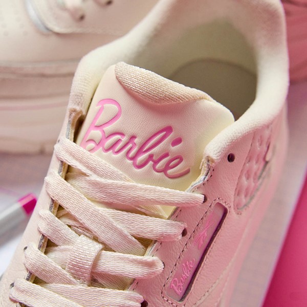 Womens Reebok x Barbie™ Club C Extra Athletic Shoe - Chalk / Pink