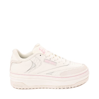 Womens Reebok Classic Leather Triple Lift Athletic Shoe - White / Light Blue