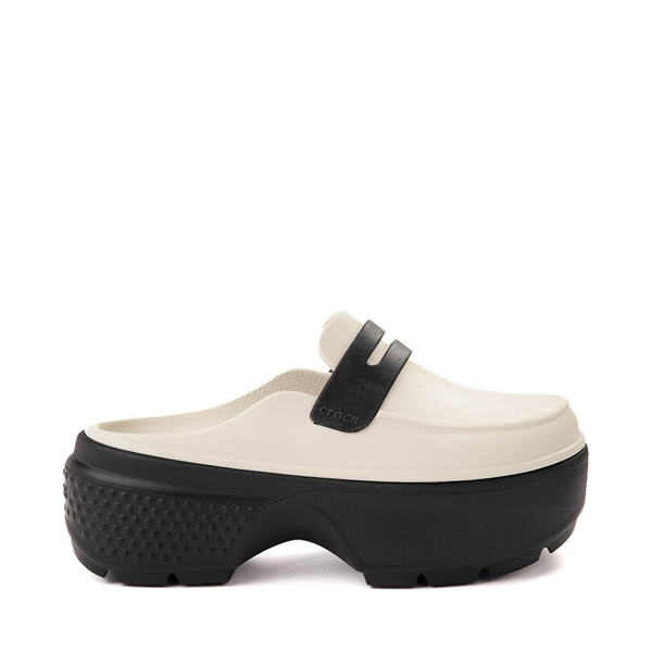 Crocs Stomp Penny Loafer - White / Black