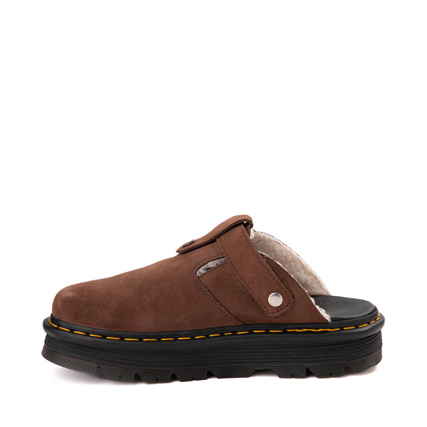 Dr. Martens Zebzag Slingback Platform Mule - Dark Brown