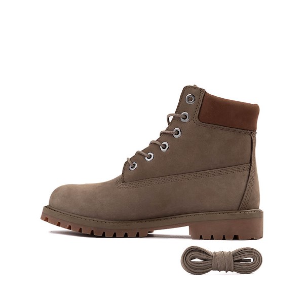 alternate view Timberland® Premium 6-Inch Boot - Big Kid - Chocolate ChipALT1