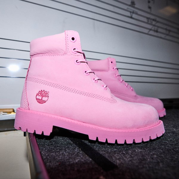 alternate view Timberland Premium 6" Boot - Big Kid - Prism PinkHERO