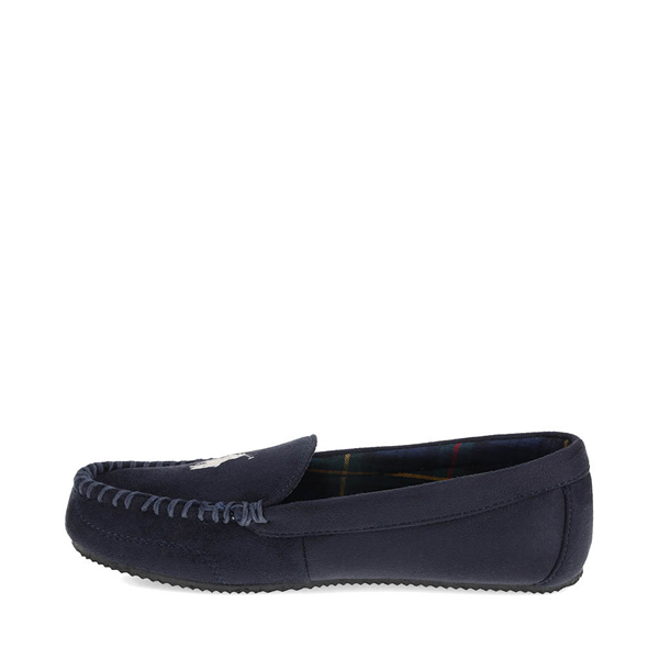 Polo ralph lauren dezi hotsell ii navy moccasin slippers