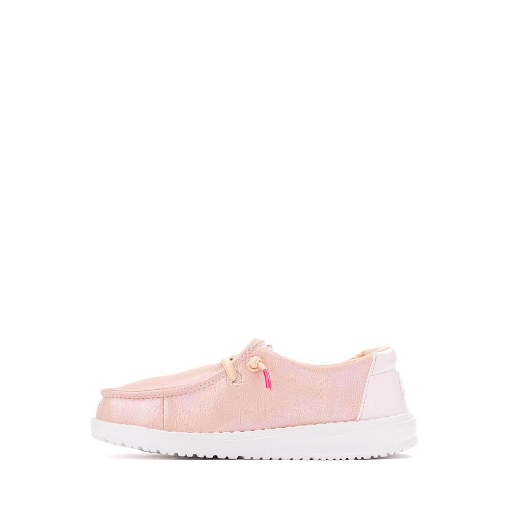 HEYDUDE Wendy Iridescent Sparkle Slip-On Casual Shoe - Baby