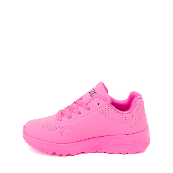 Skechers Street&trade x JGoldcrown: Uno Lite: Metallic Love Sneaker - Little Kid / Big Kid - Hot Pink / Multicolor